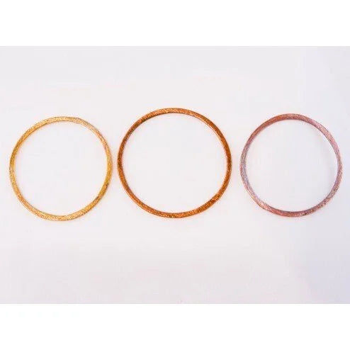 40mm Rainbow Copper Brushed Link