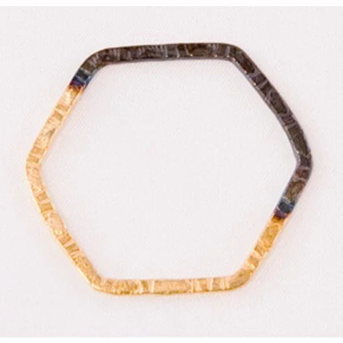 31mm 24k Gold and Rhodium Plated Link