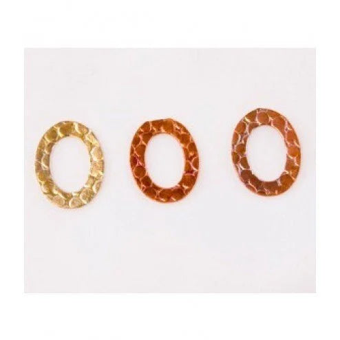 18mm Rainbow Copper Oval Link