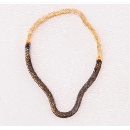 40mm 24k Gold and Rhodium Link Over Solid Copper