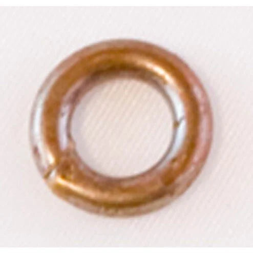 Oxidized Soldered 11 Gauge Copper Jump Ring- 10mm