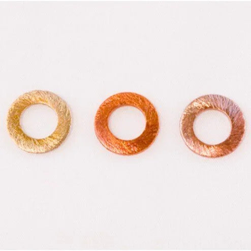 14mm Rainbow Copper Brushed Link