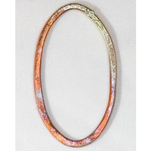 40mm Rainbow Copper Brushed Link