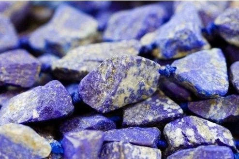 Natural Authentic Afghan Lapis Rough Nugget Beads- High Quality