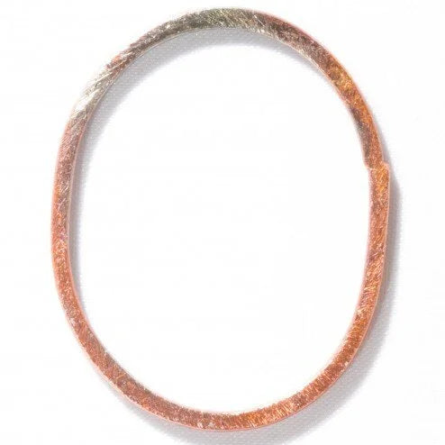 40mm Rainbow Copper Oval Link