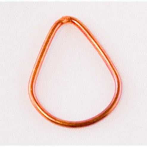 21mm Rainbow Copper Teardrop Link