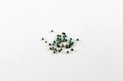 Authentic 100% Natural Afghan Mountain Turquoise Heishi Tube- Seed Beads