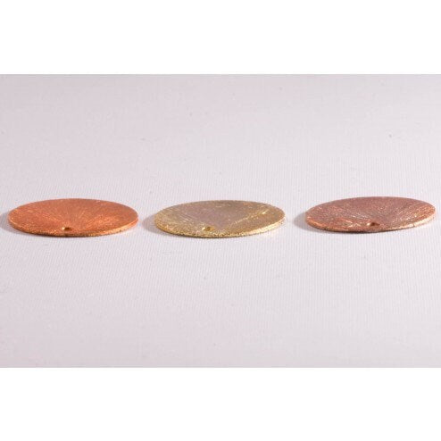 16mm Rainbow Copper Disk Charm