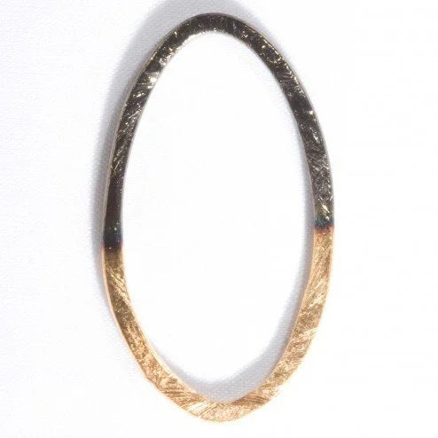 40mm 24k Gold and Rhodium Plated Link