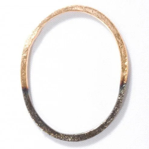 36mm 24k Gold and Rhodium Plated Link