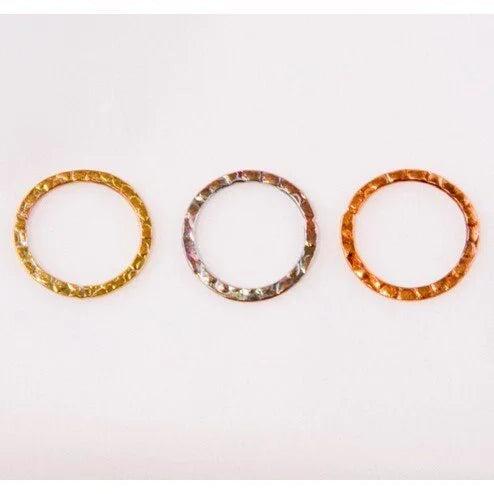 20mm Rainbow Copper Circle Link