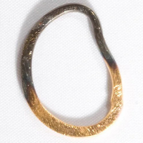 23mm 24k Gold and Rhodium Plated Link