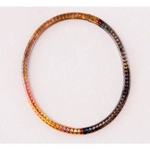 34mm Antiqued 24k Gold Plated Over Solid Copper Oval Connector Finding