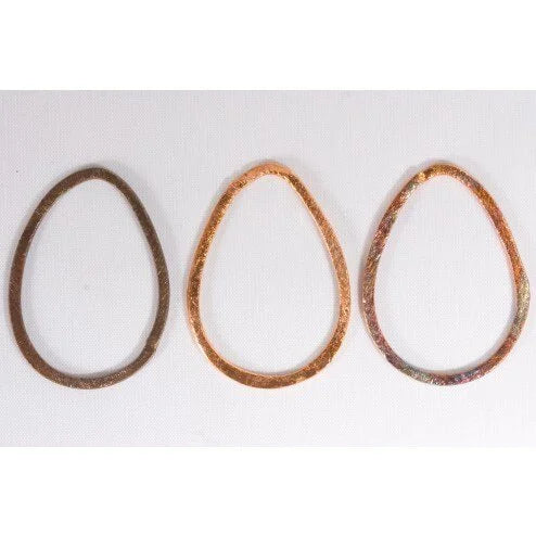 36mm Rainbow Copper Teardrop Link