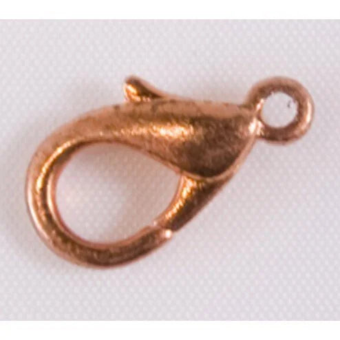 14mm Solid Copper Lobster Clasp