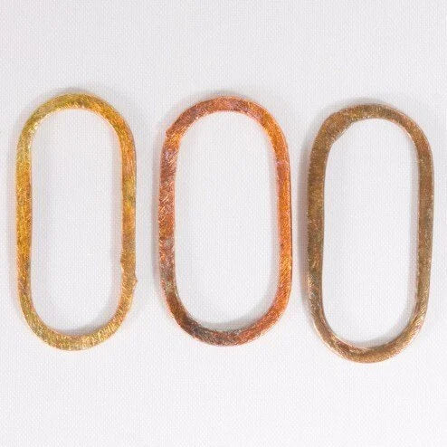 30mm Rainbow Copper Oblong Link