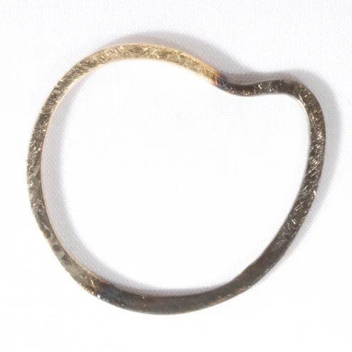 33mm 24k Gold and Rhodium Plated Link