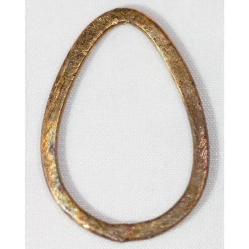 30mm Rainbow Copper Teardrop Link