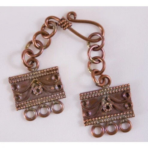 Adjustable 3-Strand Clasp Extends to 93mm