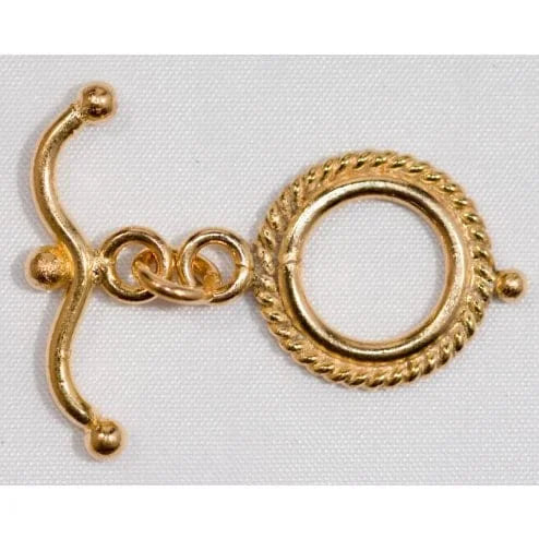 24k Gold Plated Toggle Clasp