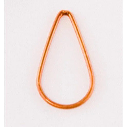20mm Rainbow Copper Wire Teardrop Link
