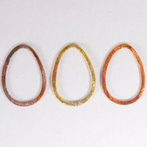29mm Rainbow Copper Teardrop Link