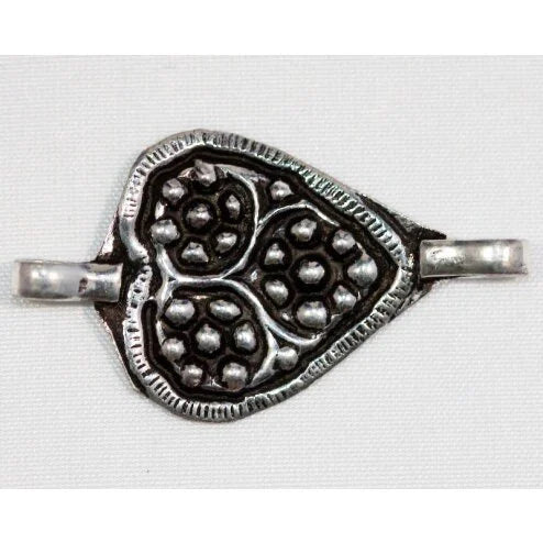 19.5mm Silver-Filled Heart Link