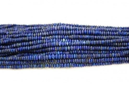 100% Natural Authentic Afghan Lapis Saucer Beads- High Quality