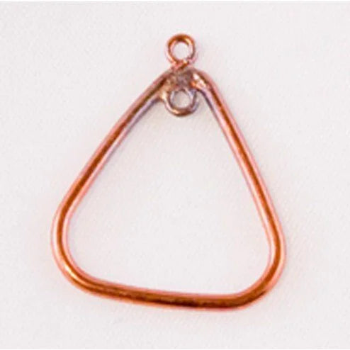 20mm Rainbow Copper Earring Finding