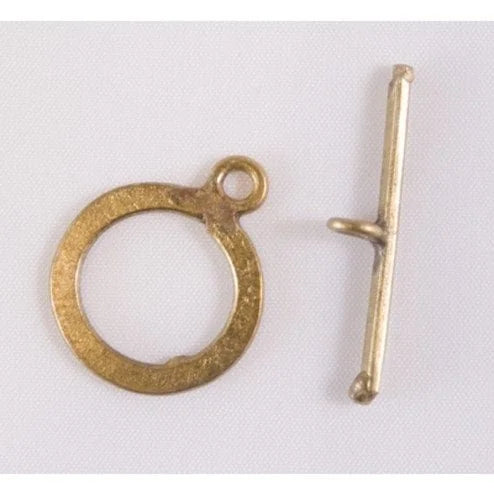 Solid Brass Round Flat Toggle