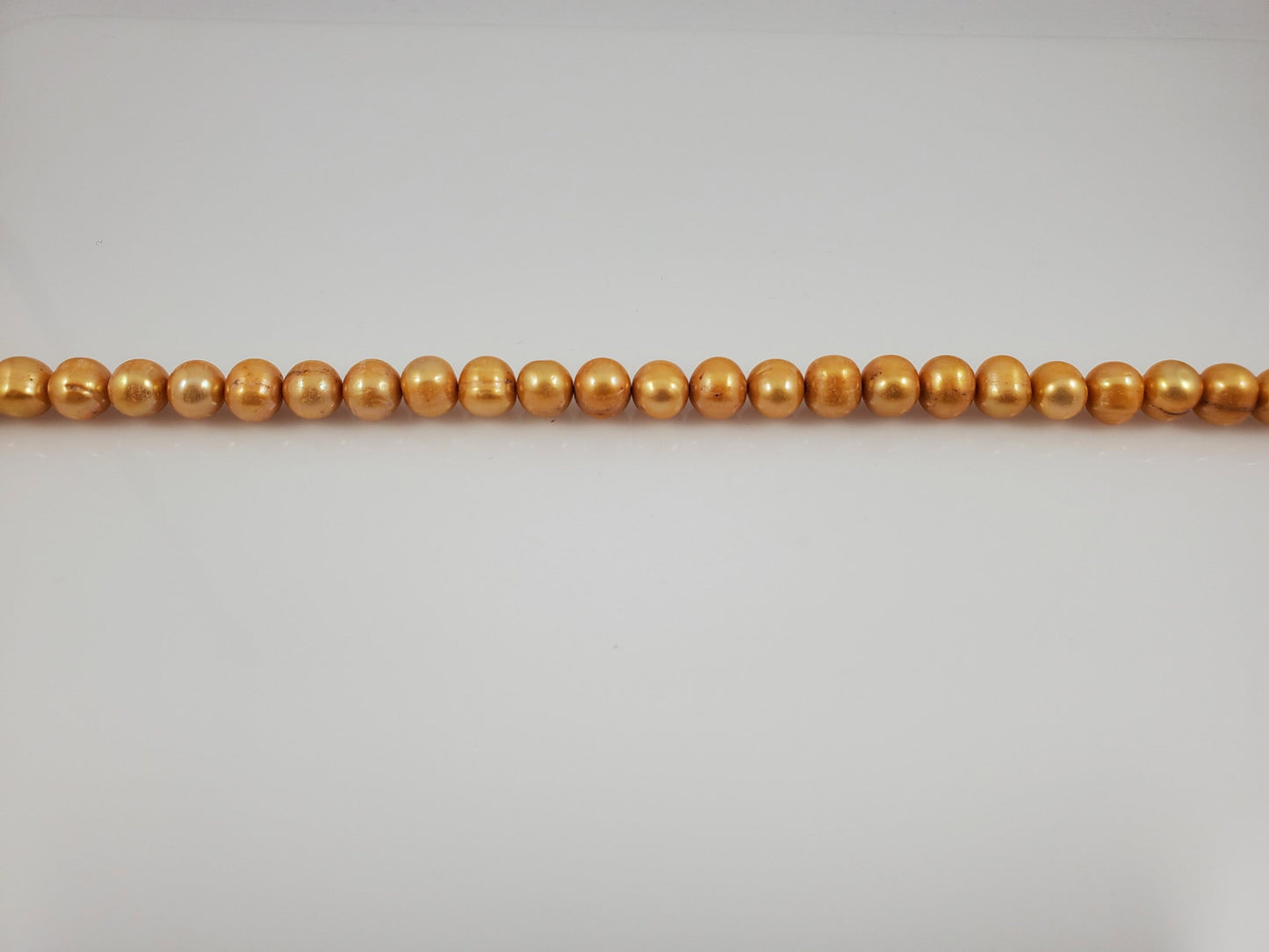 Natural Yellow Gold Freshwater Pearls