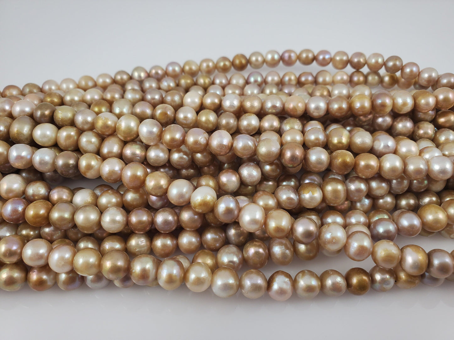 Natural Round Freshwater Pearls