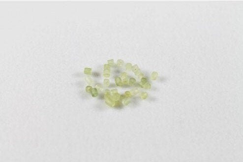 Pale Green Natural Afghan Jade Heishi- Seed Beads