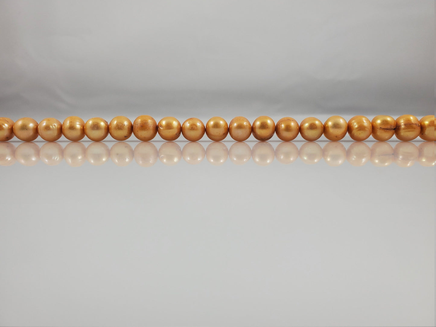 Natural Yellow Gold Freshwater Pearls