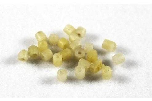 Yellow-green Afghan Jade heishi seed beads