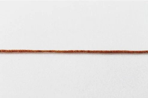 Pale Coral Faience Heishi Heishi Tube- Seed Beads