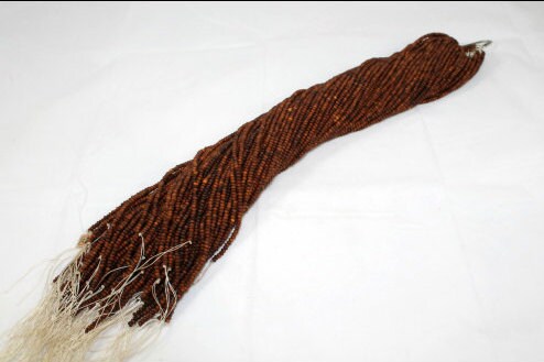 Hand carved Natural Olive Wood Heishi Beads