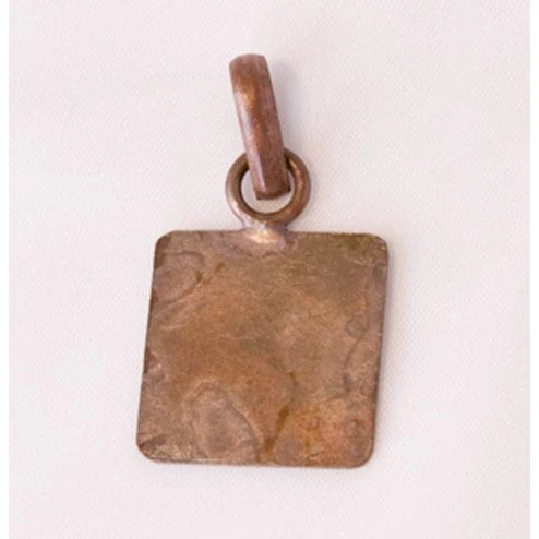 Square Tag Charm With Bail